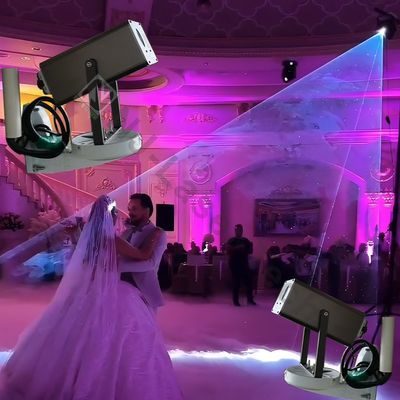 結婚式の装飾 10w RGB プロフェッショナル ロマンチックステージレーザープロジェクター