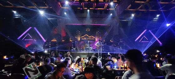 プログラム可能なレーザーライトショー イベント 祭り レイブ コンサート スタジアム クリスマス 音楽