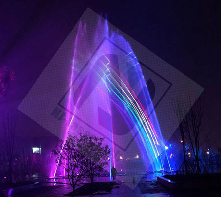 調整可能な虹の噴水照明 多色 110-240V 性能