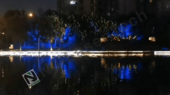 リモコン LED 光源 装飾用ディスプレイ用レーザー噴水照明