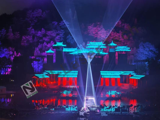 マスター/スレーブ コントロール モード 激光ショー 活気のあるRGBと耐久性のあるSS304