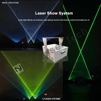 高効率のRGB ブリアントレーザーショウ レーザーカラーグリーン オーダーメイド